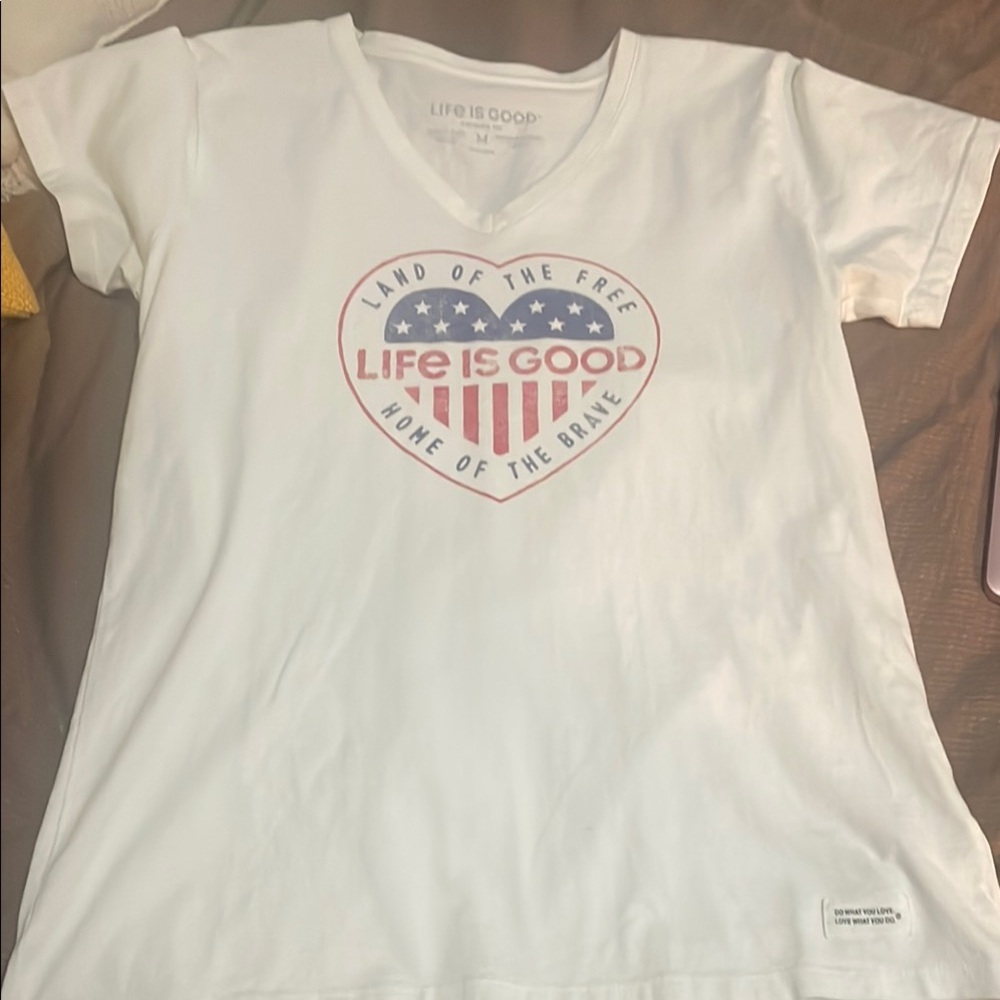 Life is Good tee